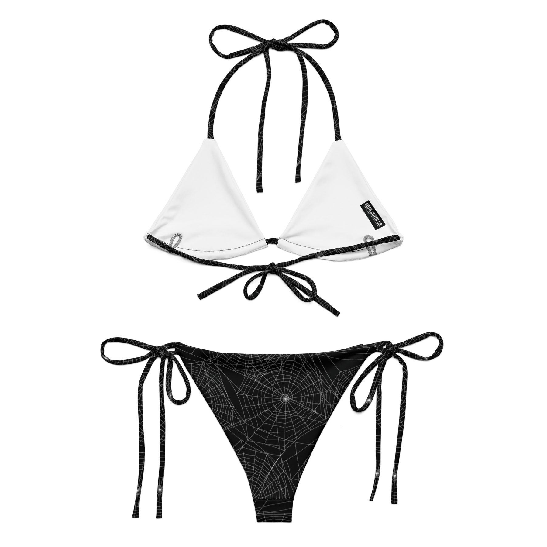 Spider Chic 2-Piece String Bikini - Goth Cloth Co.3165262_16553