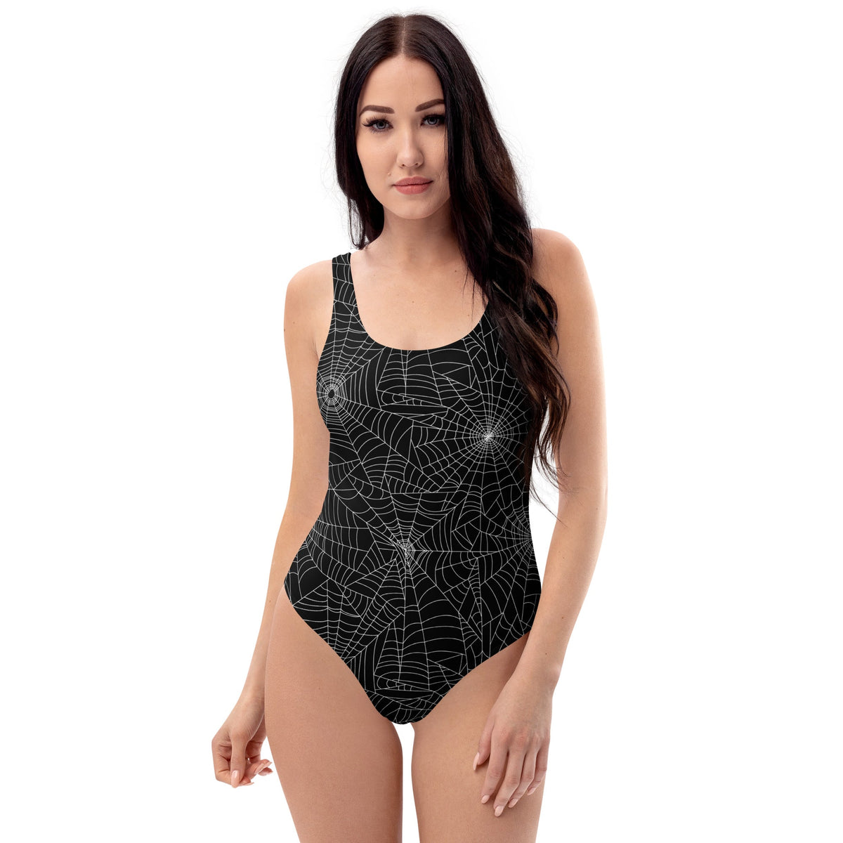 Spider Chic One - Piece Swimsuit - Goth Cloth Co.3919808_9014