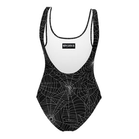 Spider Chic One - Piece Swimsuit - Goth Cloth Co.3919808_9014