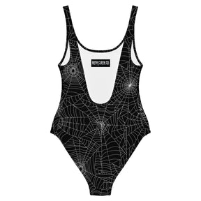 Spider Chic One - Piece Swimsuit - Goth Cloth Co.3919808_9014
