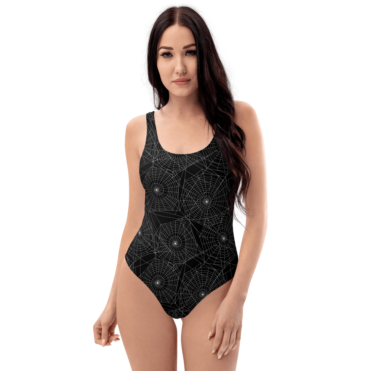 Spider Chic One-Piece Swimsuit - Goth Cloth Co.3919808_9014