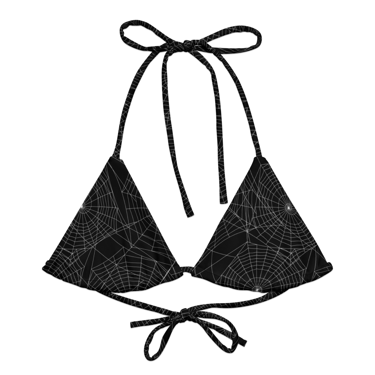 Spider Chic String Bikini Top - Goth Cloth Co.6529133_16564