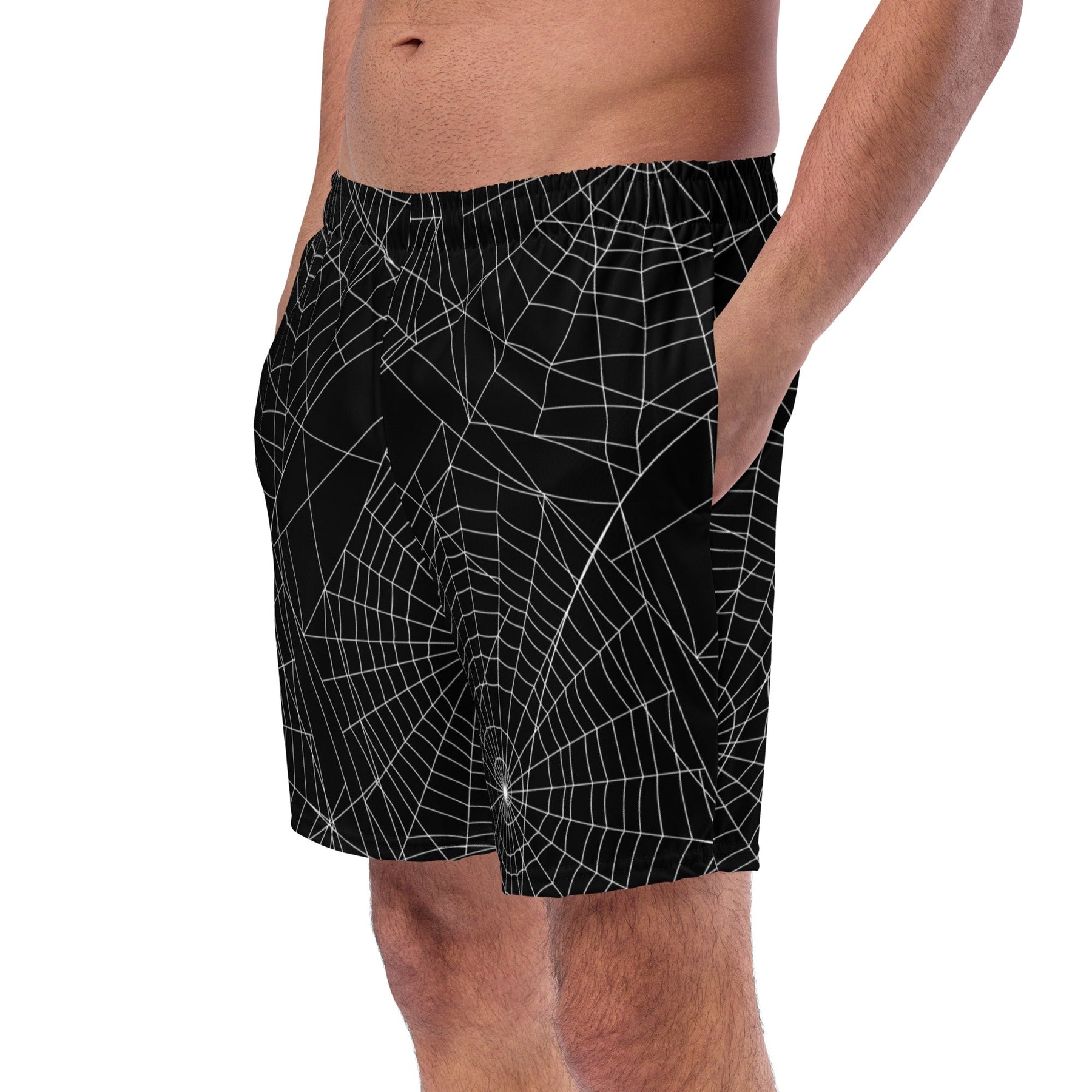 Spider Chic Swim Trunks - Goth Cloth Co.1667551_14636