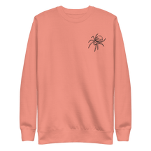 Spider Skull Embroidered Sweatshirt - Goth Cloth Co.9888291_13863