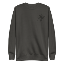 Spider Skull Embroidered Sweatshirt - Goth Cloth Co.9888291_20363