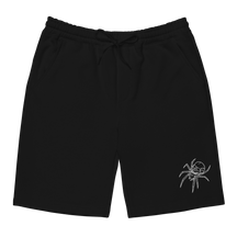 Spider Skull Fleece Shorts - Goth Cloth Co.7324067_12444