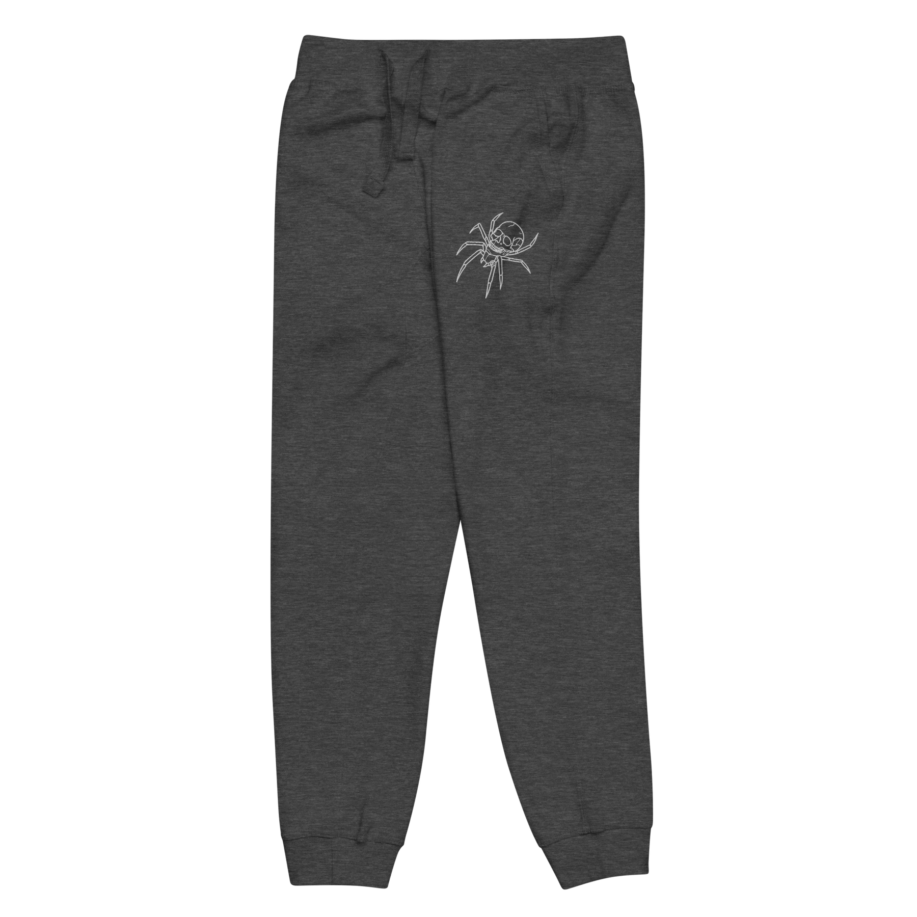 Spider Skull Fleece Sweatpants - Goth Cloth Co.3493717_11283