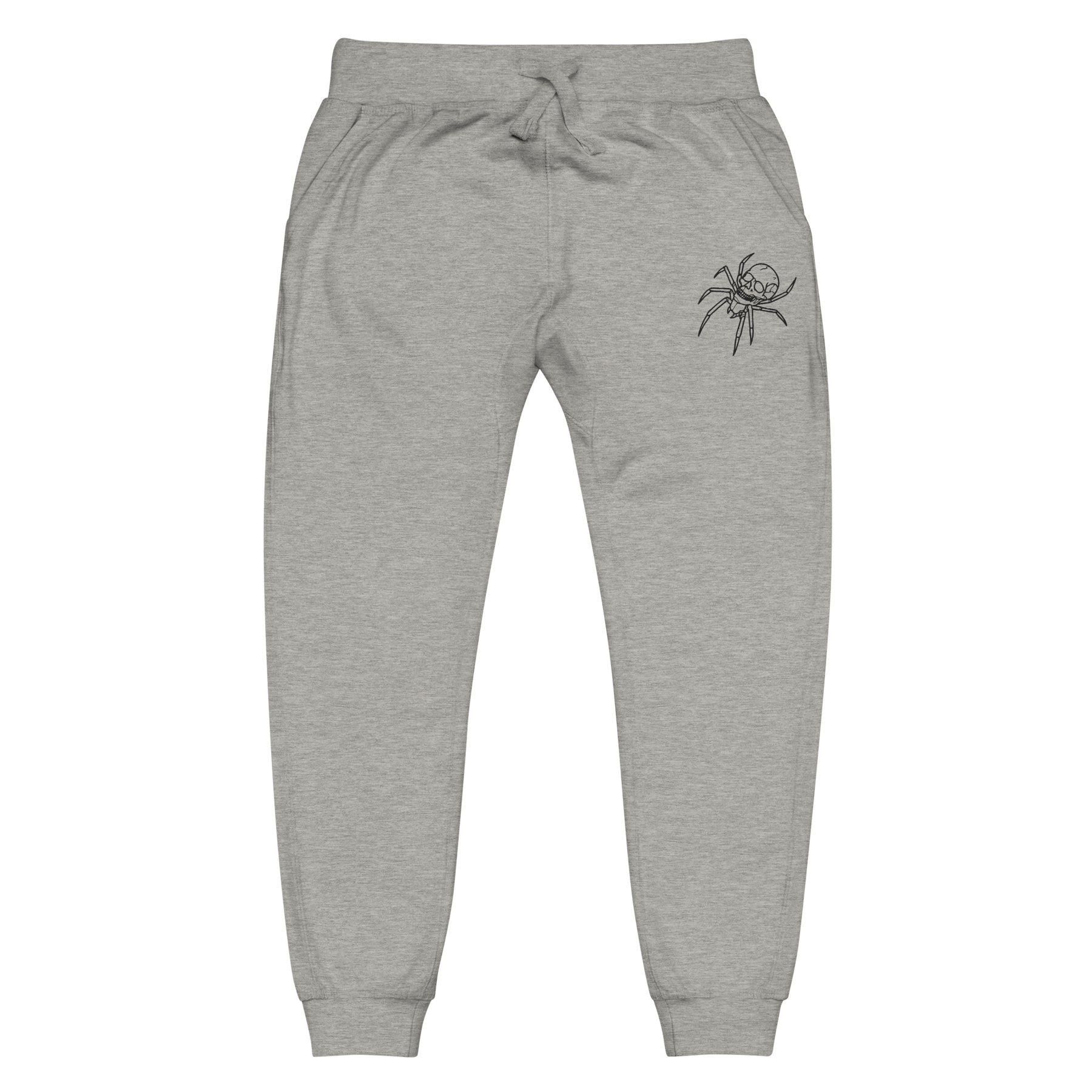 Spider Skull Fleece Sweatpants - Goth Cloth Co.9394943_11277