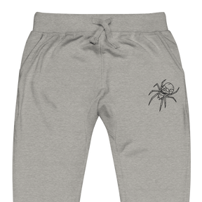 Spider Skull Fleece Sweatpants - Goth Cloth Co.9394943_13833