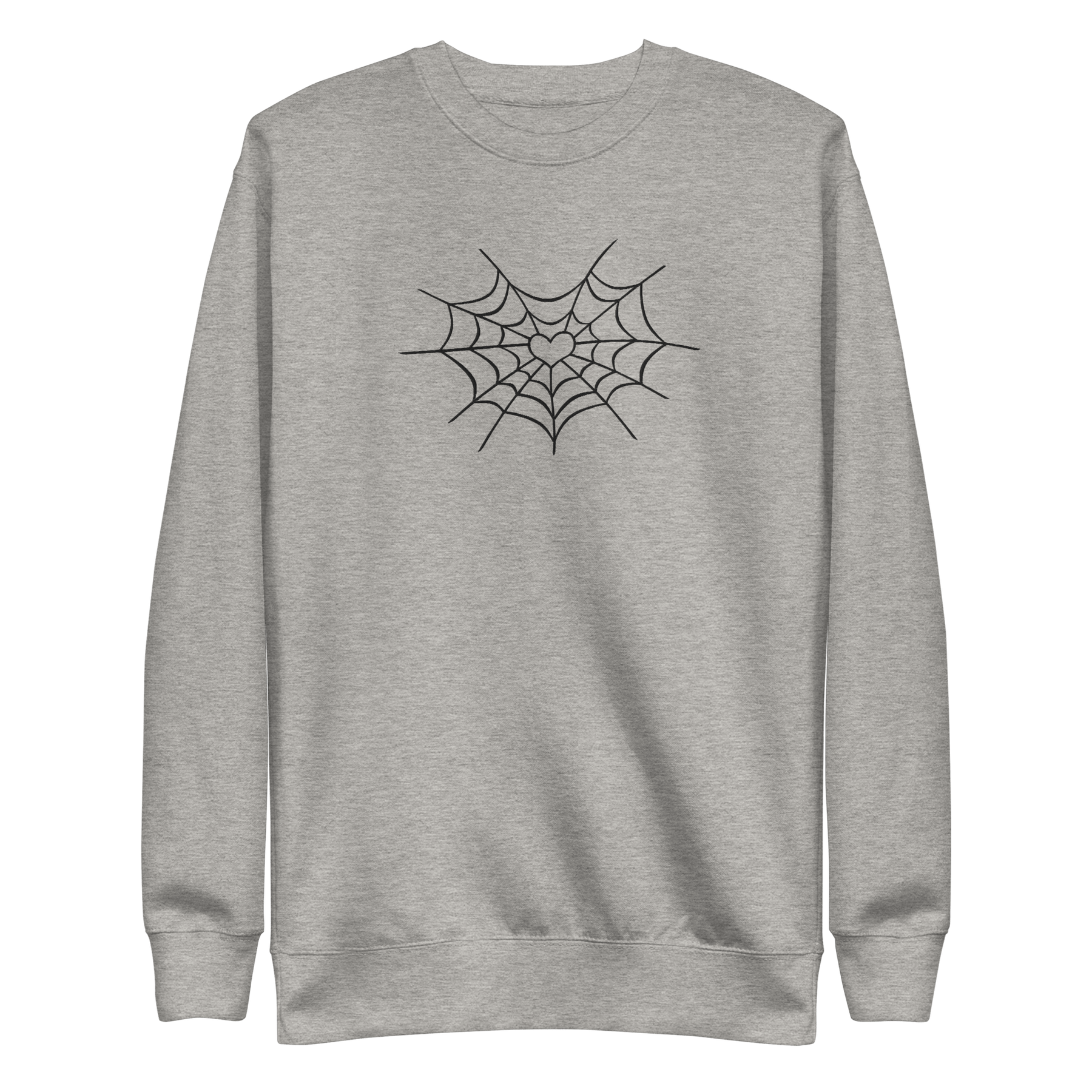 Spiderweb Embroidered Sweatshirt - Goth Cloth Co.Sweatshirt8260424_11244