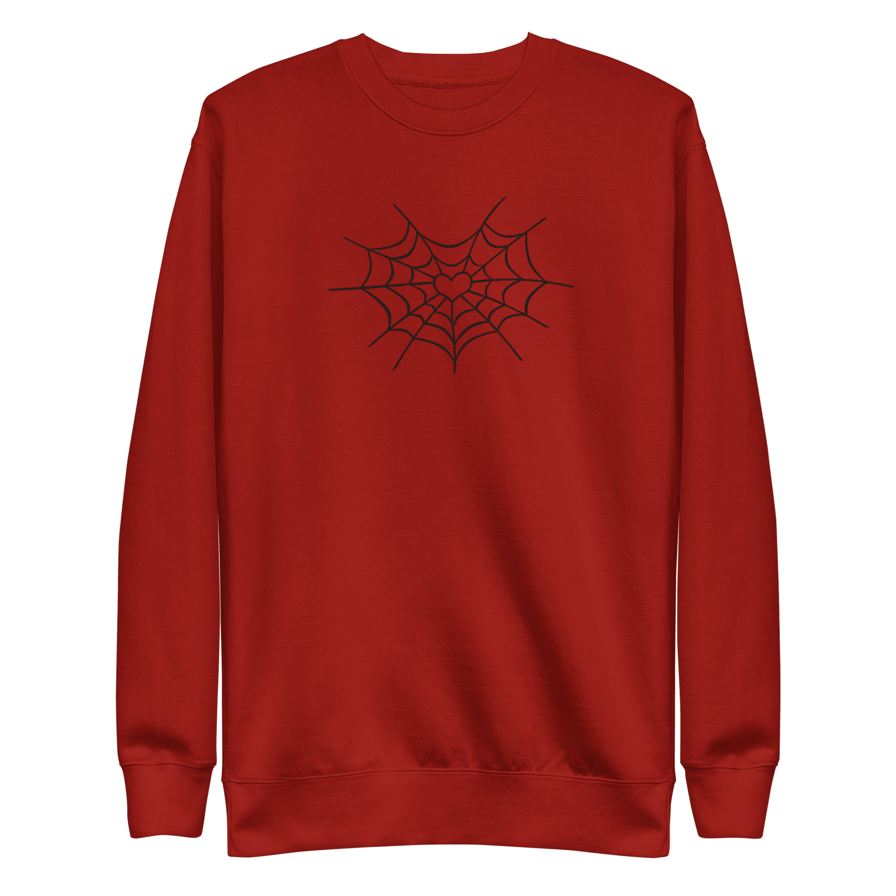Spiderweb Embroidered Sweatshirt - Goth Cloth Co.Sweatshirt9621070_13875