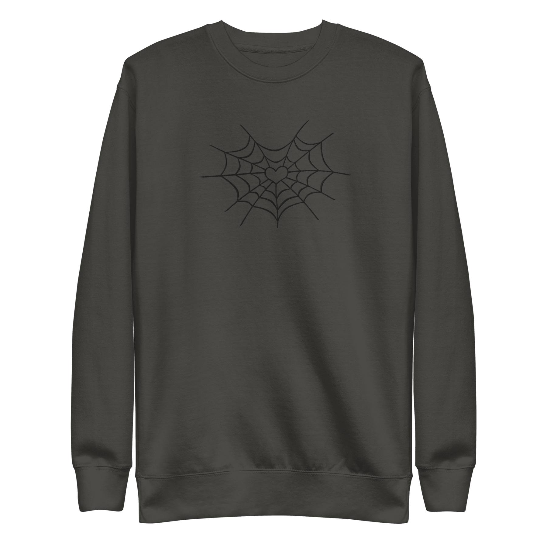 Spiderweb Embroidered Sweatshirt - Goth Cloth Co.Sweatshirt9621070_20363