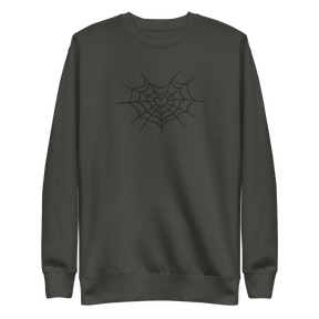 Spiderweb Embroidered Sweatshirt - Goth Cloth Co.Sweatshirt9621070_20363