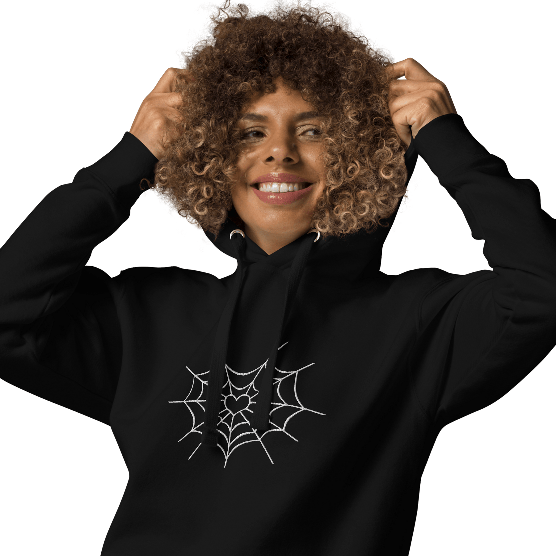 Spiderweb Heart Unisex Hoodie (READY TO SHIP) - Goth Cloth Co.18226764935593769799