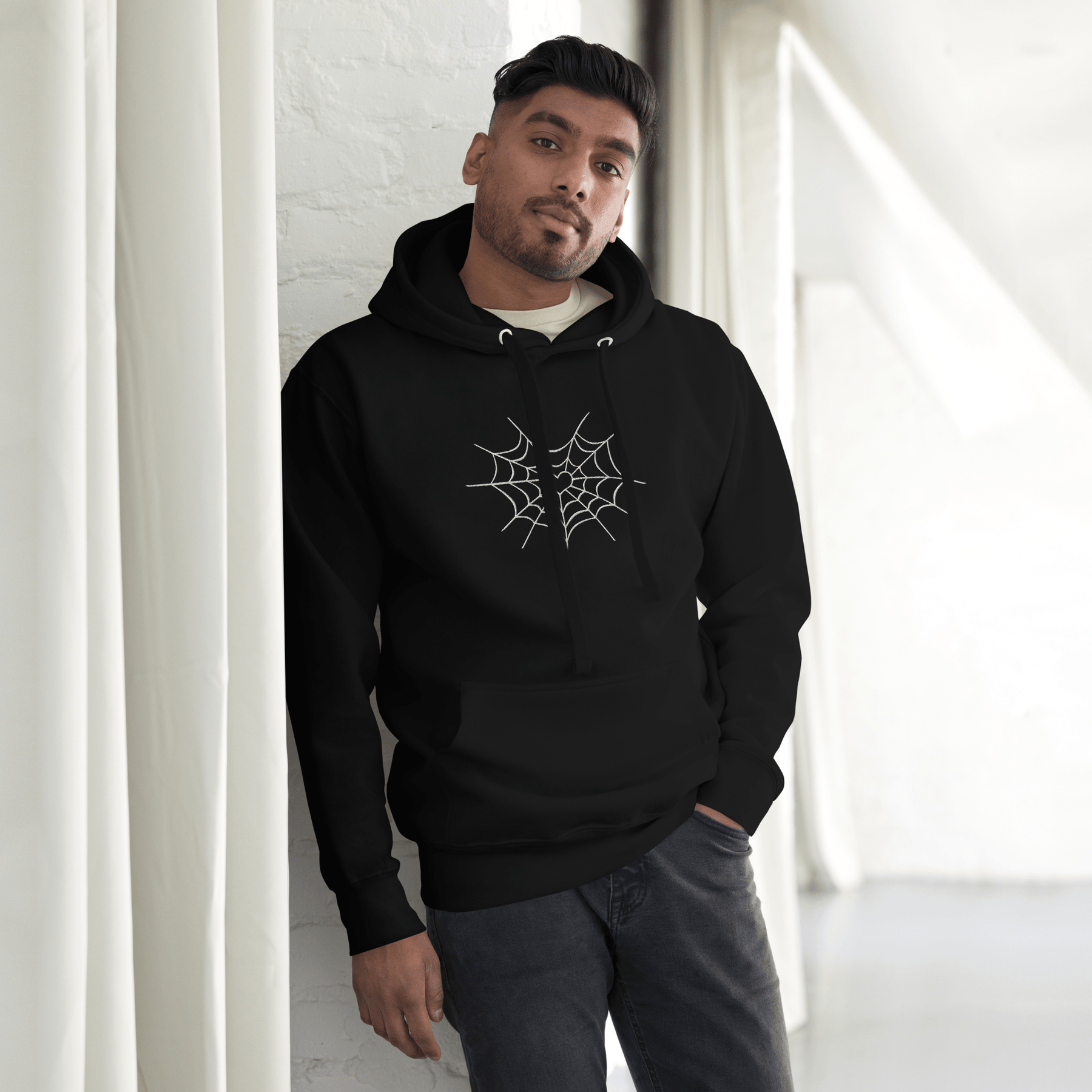 Spiderweb Heart Unisex Hoodie - Goth Cloth Co.7796123_10779