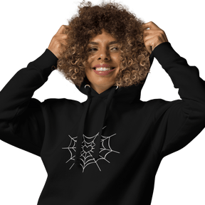 Spiderweb Heart Unisex Hoodie - Goth Cloth Co.7796123_10779