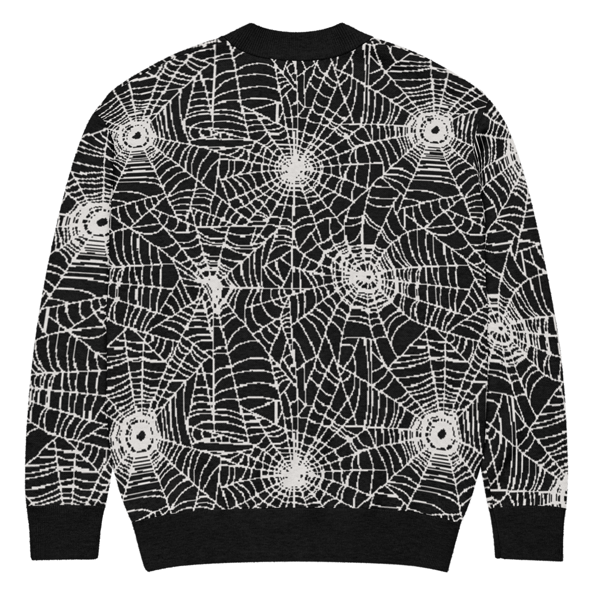 Spiderweb Knit Cardigan (READY TO SHIP) - Goth Cloth Co.6718746_21033