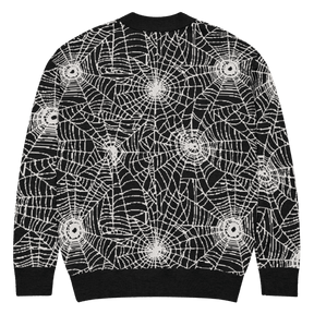 Spiderweb Knit Cardigan (READY TO SHIP) - Goth Cloth Co.6718746_21033
