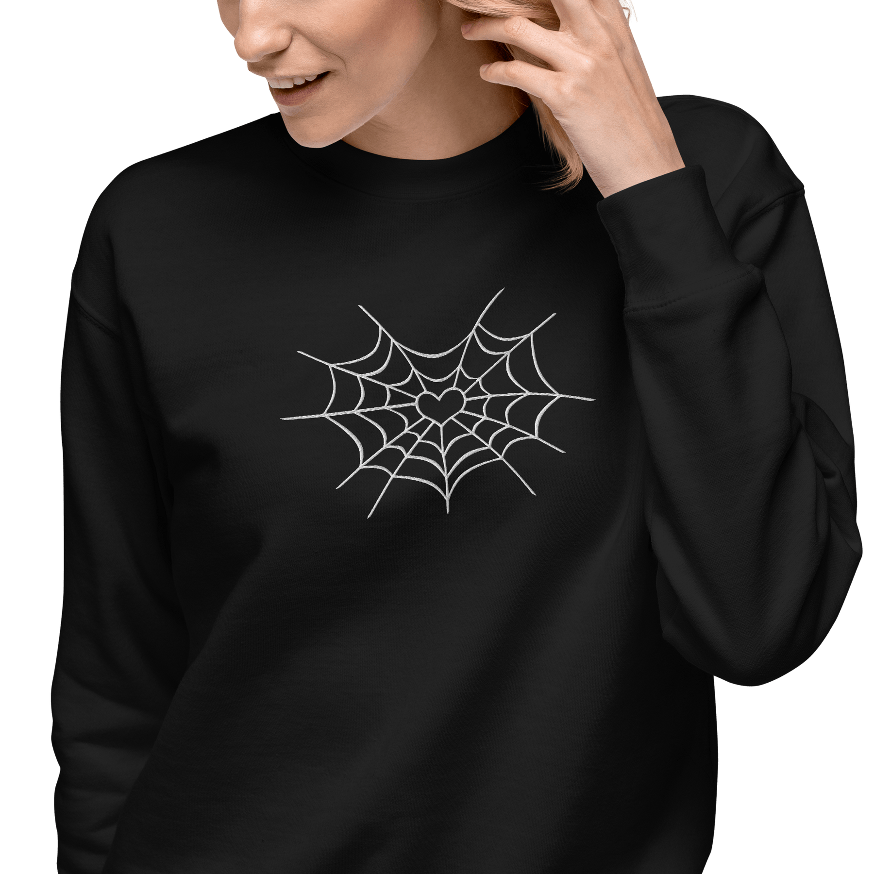 Spiderweb Premium Sweatshirt - Goth Cloth Co.5207669_11254
