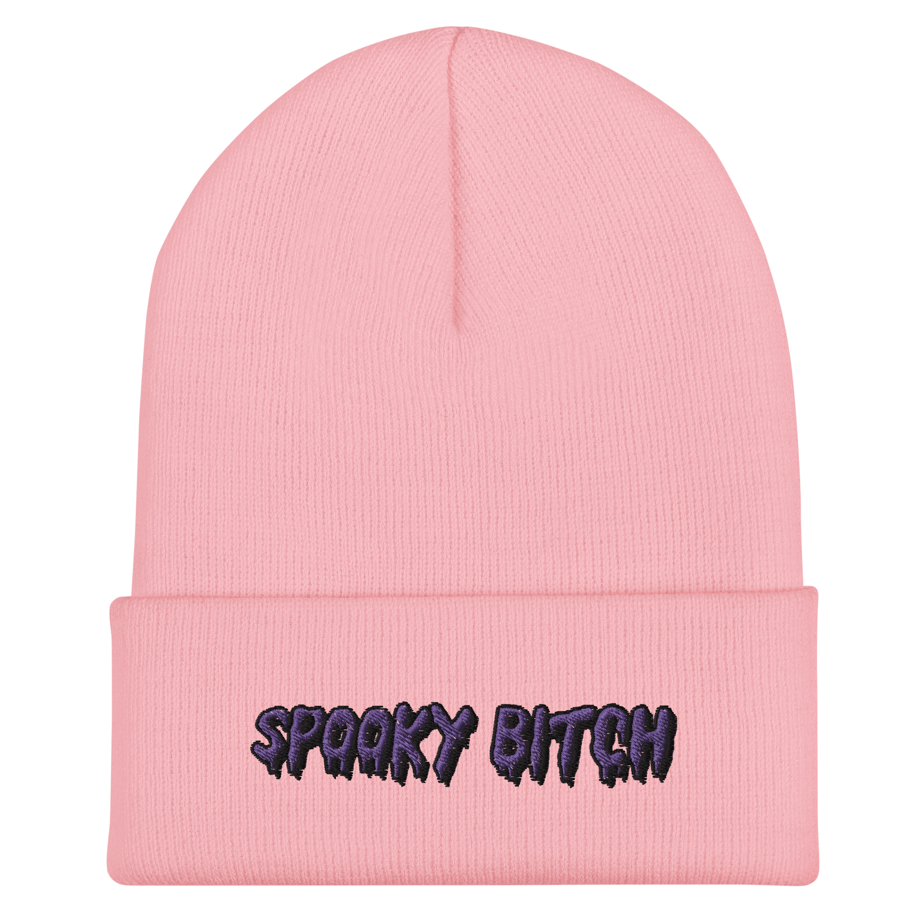 Spooky Bitch Gothic Knit Beanie - Goth Cloth Co.1081548_17494