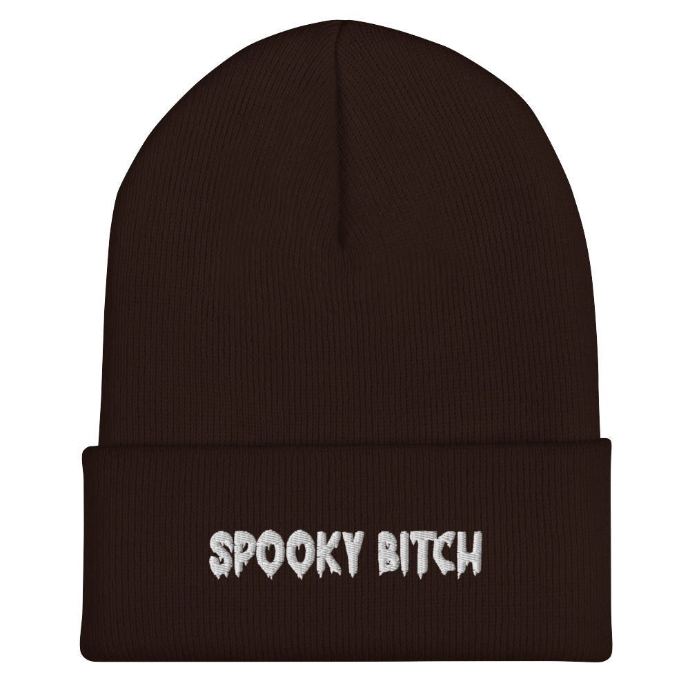 Spooky Bitch Gothic Knit Beanie - Goth Cloth Co.6232088_12880