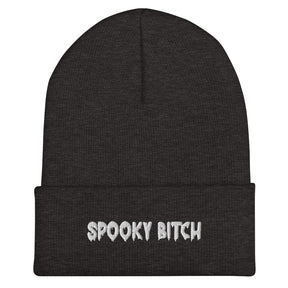 Spooky Bitch Gothic Knit Beanie - Goth Cloth Co.6232088_12881