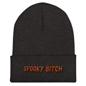 Spooky Bitch Gothic Knit Beanie - Goth Cloth Co.6232088_12881