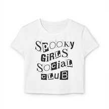 Spooky Girl Social Club Baby Tee - Goth Cloth Co.T-Shirt15966461695102242594