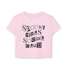 Spooky Girl Social Club Baby Tee - Goth Cloth Co.T-Shirt17310517278007278566