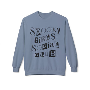 Spooky Girl Social Club Sweatshirt - Goth Cloth Co.Sweatshirt31881246584792713320