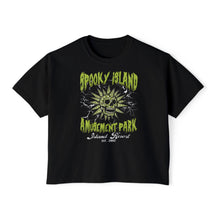 Spooky Island Amusement Park Crop Top - Goth Cloth Co.T-Shirt22214494855332144766