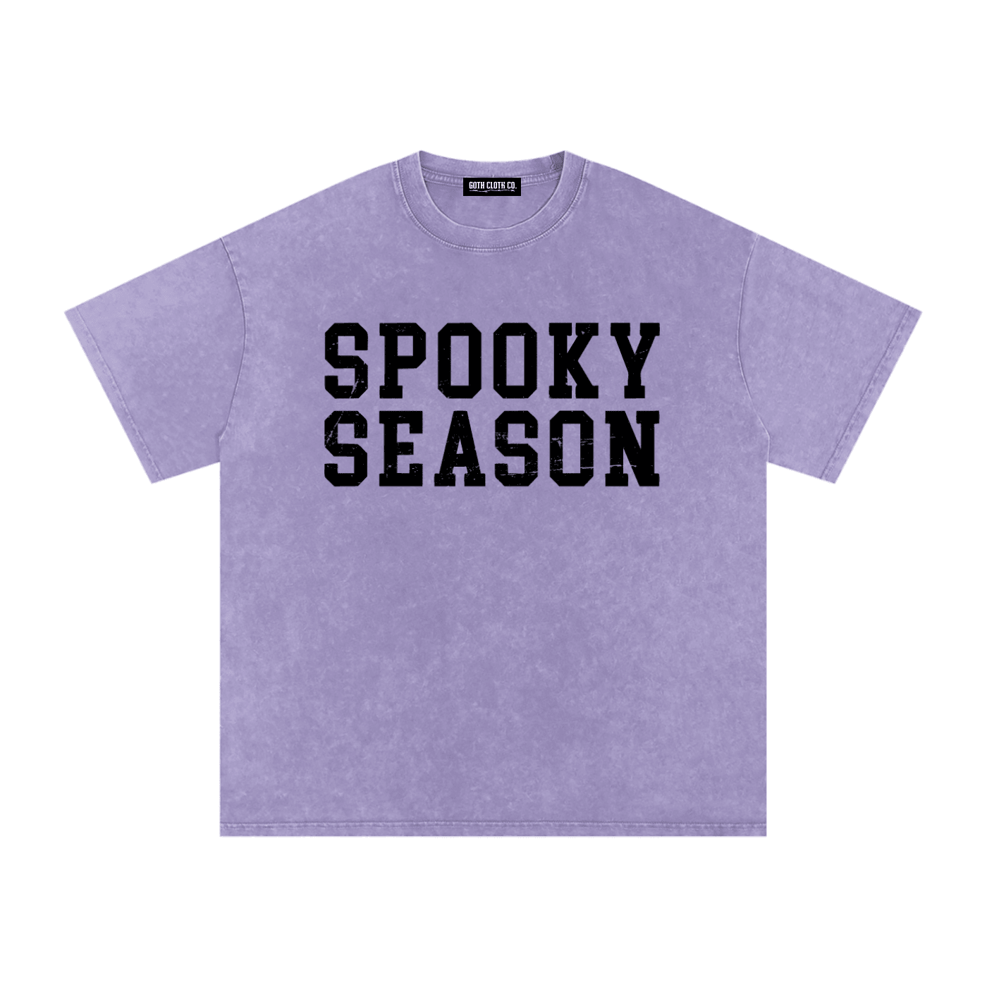 Spooky Season Acid Wash T-Shirt - Goth Cloth Co.gymwear260813PODPQ0628001