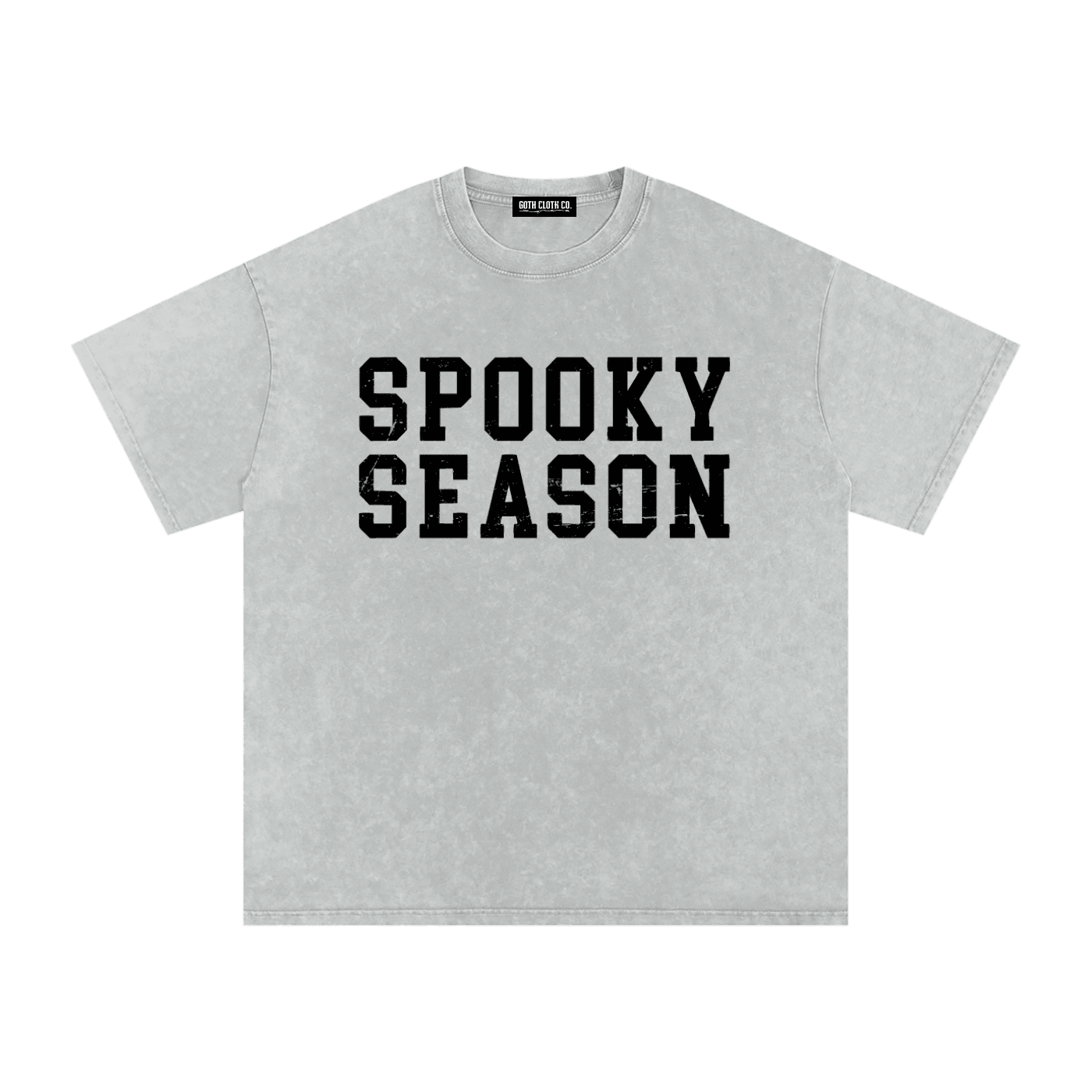 Spooky Season Acid Wash T-Shirt - Goth Cloth Co.gymwear260813PODPQ0628031