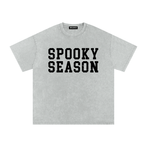 Spooky Season Acid Wash T-Shirt - Goth Cloth Co.gymwear260813PODPQ0628031