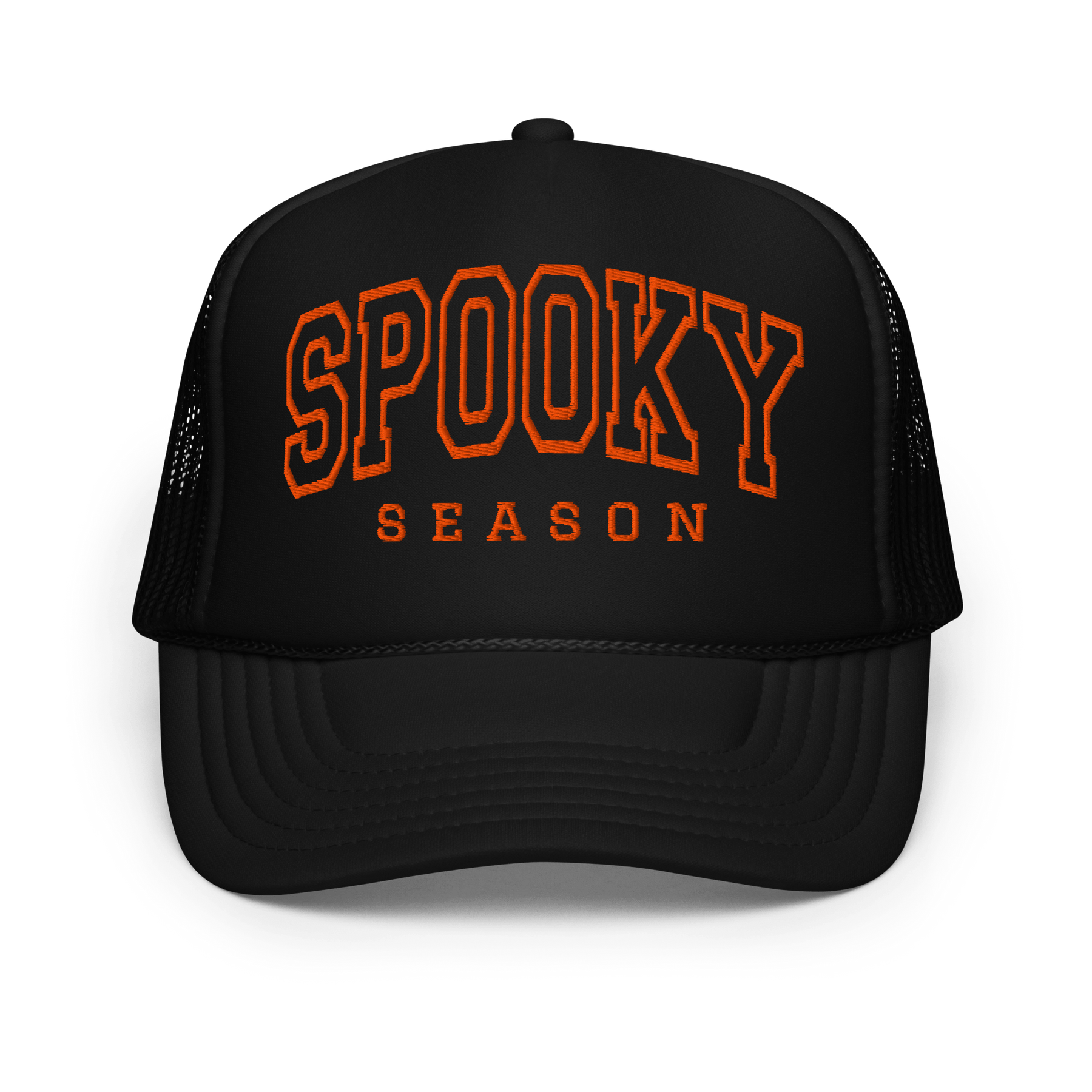 Spooky Season Embroidered Foam Trucker Hat - Goth Cloth Co.3121222_15904