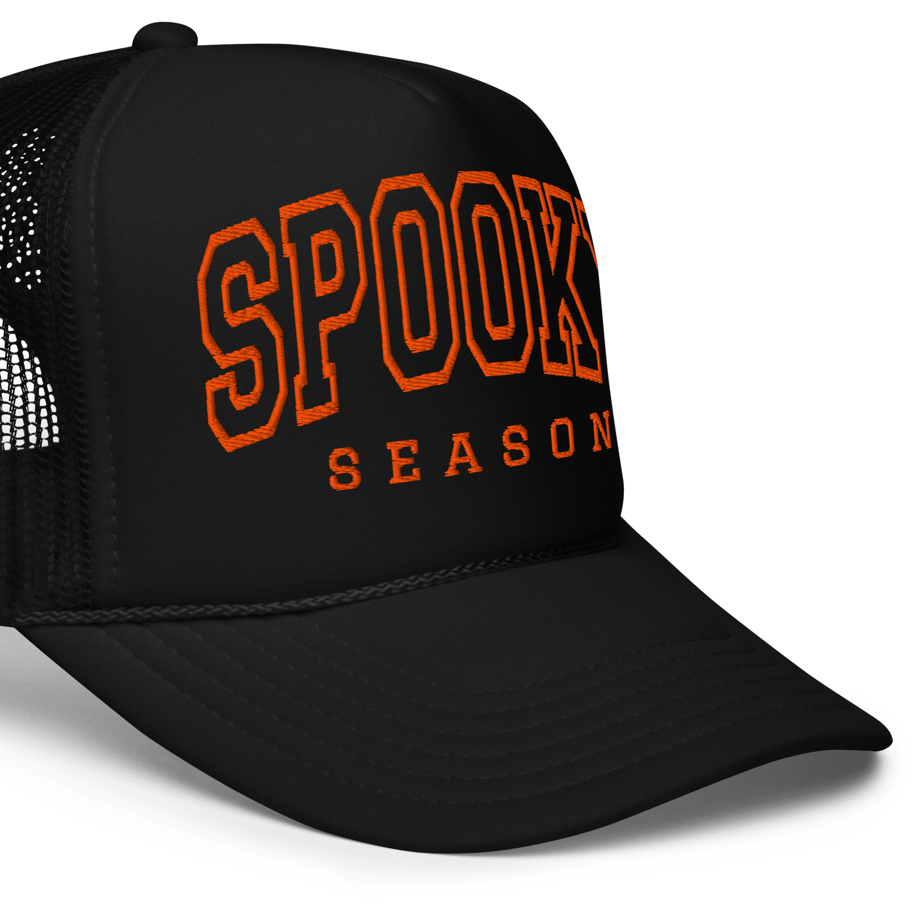 Spooky Season Embroidered Foam Trucker Hat - Goth Cloth Co.3121222_15904