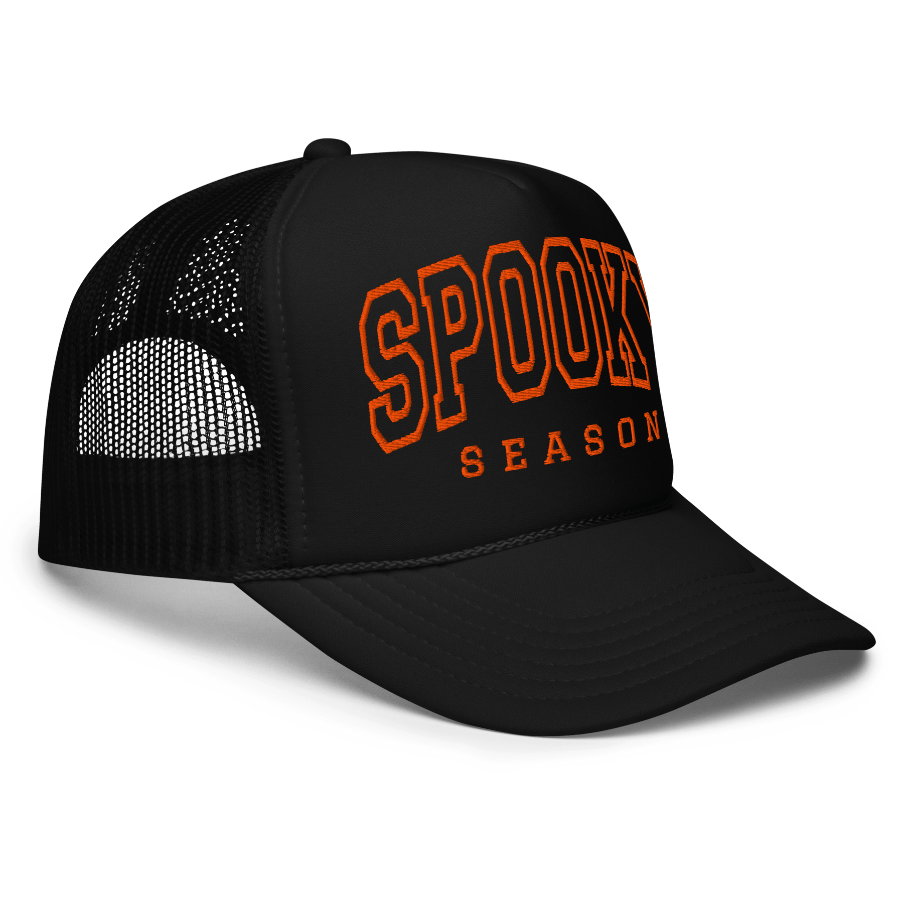 Spooky Season Embroidered Foam Trucker Hat - Goth Cloth Co.3121222_15904