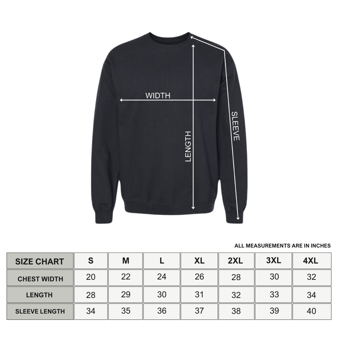 Spooky Season Fleece Crewneck Sweatshirt (READY TO SHIP) - Goth Cloth Co.18226764935593769799