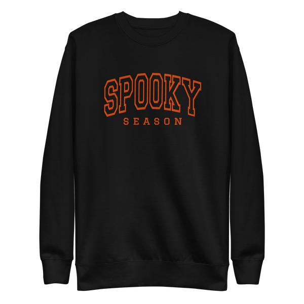 Spooky Season Large Embroidered Sweatshirt - Goth Cloth Co.8803229_11255