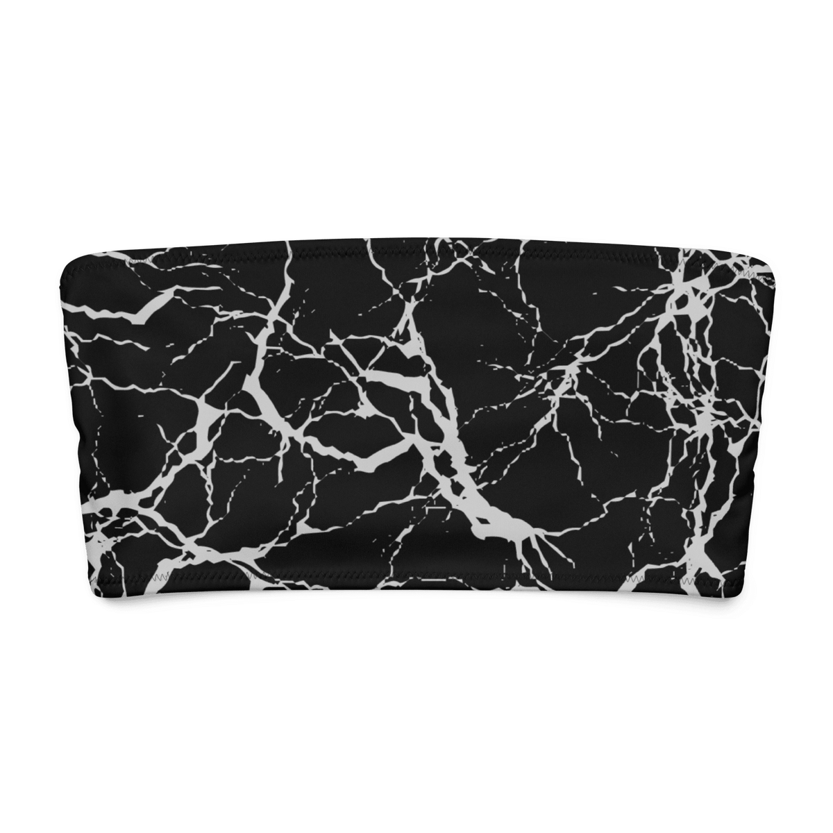 Static Veins Bandeau Bikini Top - Goth Cloth Co.3489550_22682