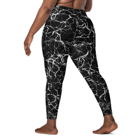 Static Veins Crossover Leggings with Pockets - Goth Cloth Co.6543712_14137