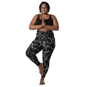 Static Veins Crossover Leggings with Pockets - Goth Cloth Co.6543712_14137