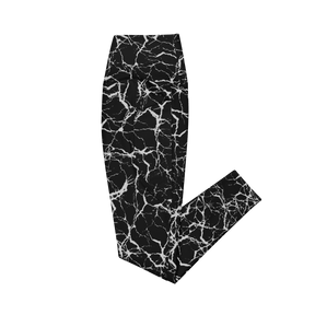 Static Veins Crossover Leggings with Pockets - Goth Cloth Co.6543712_14137
