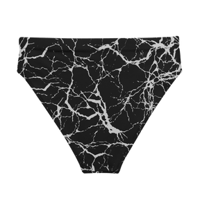 Static Veins High - Waisted Sport Bikini Bottom - Goth Cloth Co.2647551_12042