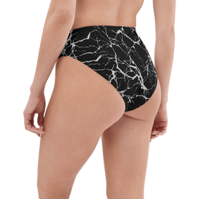 Static Veins High - Waisted Sport Bikini Bottom - Goth Cloth Co.2647551_12042