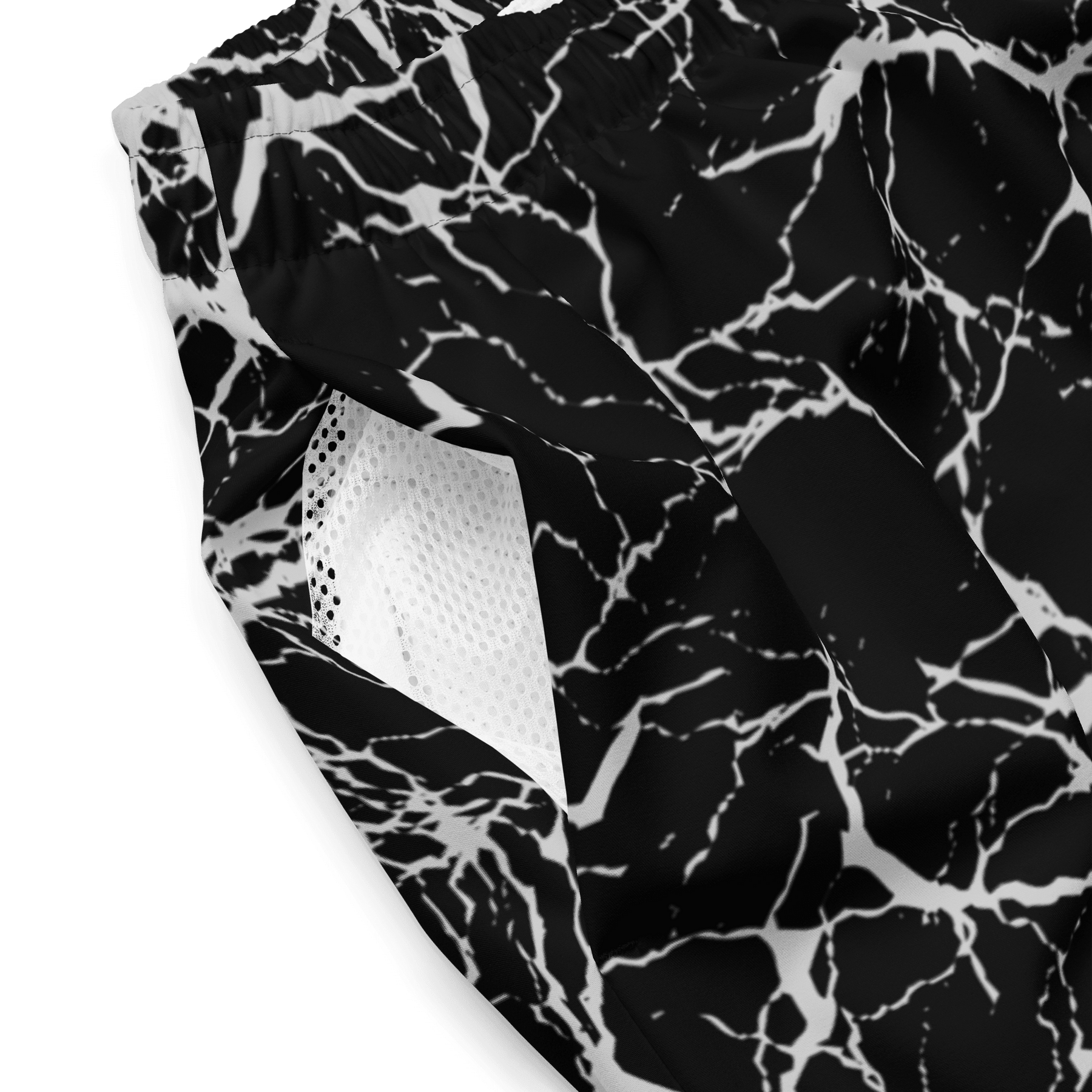 Static Veins Men's Lined Swim Trunks - Goth Cloth Co.7294161_14636