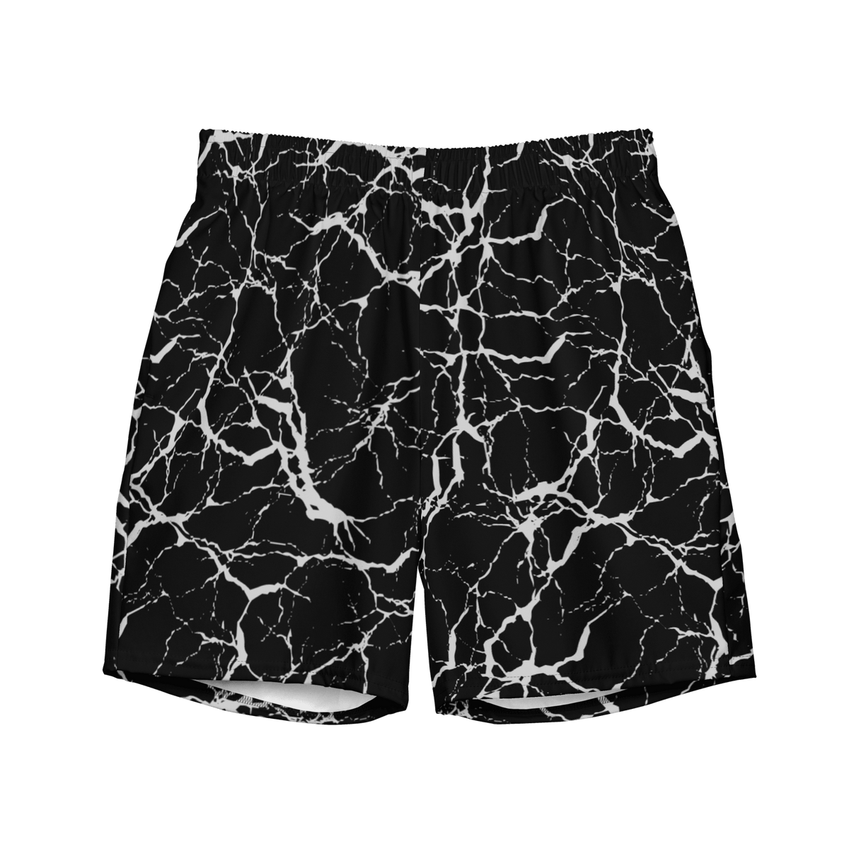 Static Veins Men's Lined Swim Trunks - Goth Cloth Co.7294161_14636