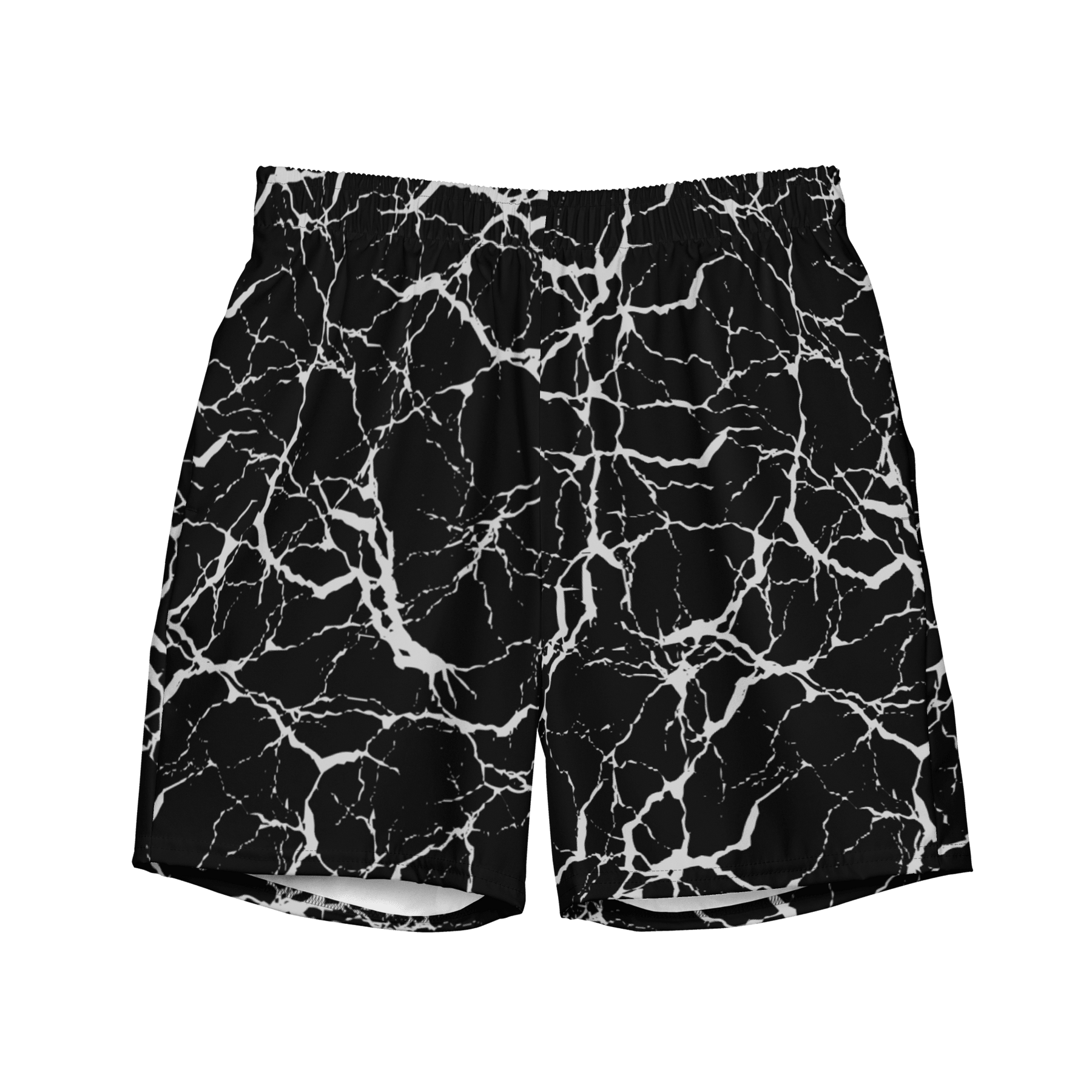 Static Veins Men's Lined Swim Trunks - Goth Cloth Co.7294161_14636