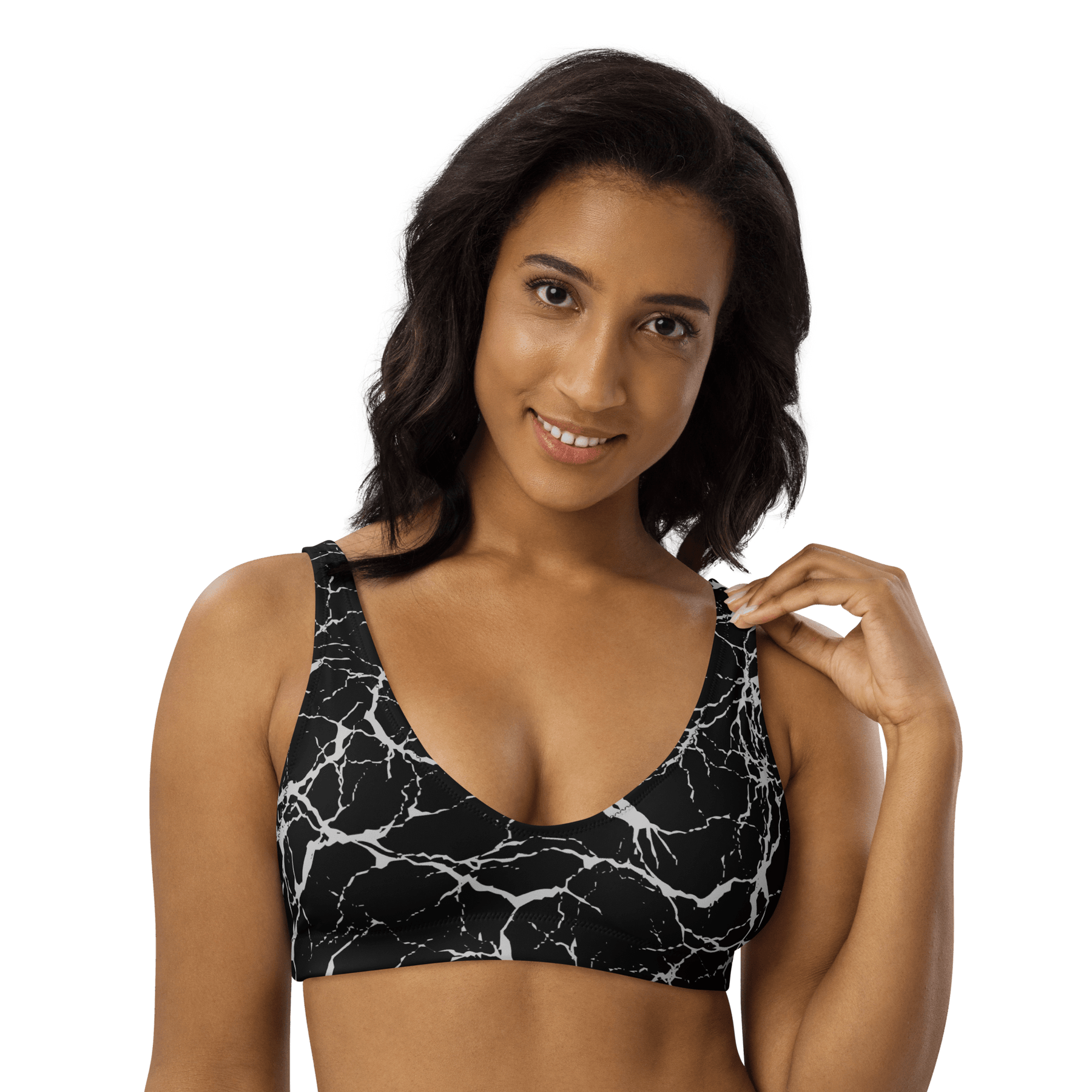 Static Veins Sport Bikini Top - Goth Cloth Co.4637907_12035