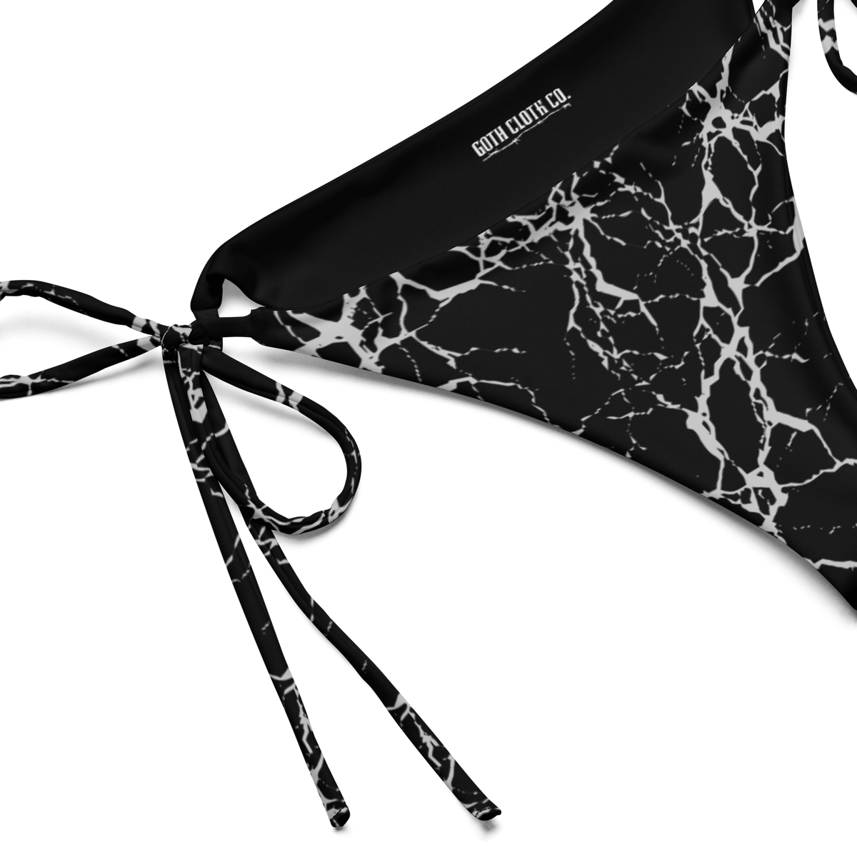 Static Veins String Bikini Bottom - Goth Cloth Co.6458964_16575